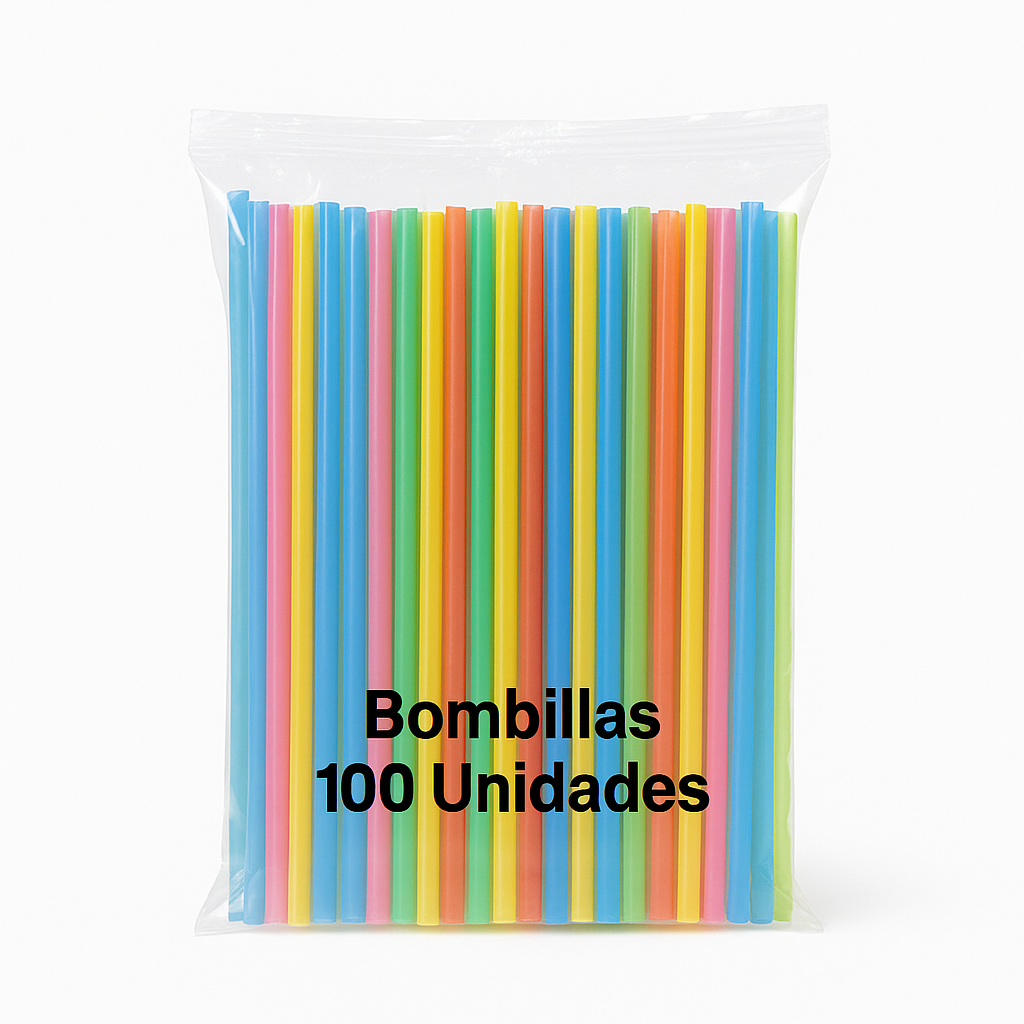 Bombillas 100 U